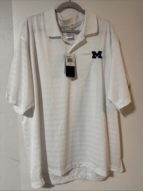 Adidas Michigan Wolverines Polo Shirt